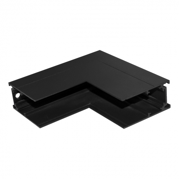 Соединитель угловой Hopfen внешний 002 для шинопровода магнитного черный 395899 