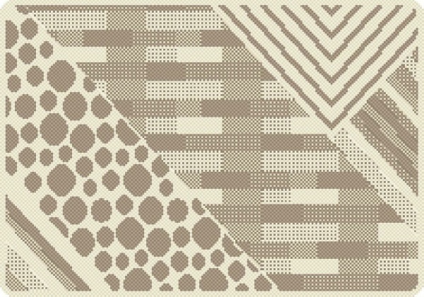 Килим Karat Carpet Flex 0.50x0.80 (19608/101) прямокутний 