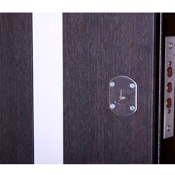 Двері вхідні Стандарт Linea-М 2070х860 мм венге ліві