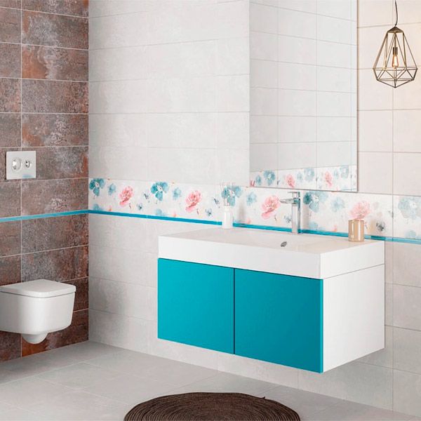 Плитка Opoczno Містері Ланд інсерто квіти декор 20x60