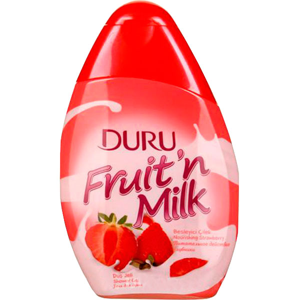 Гель для душа Duru Fruit & Milk Клубника 250 мл