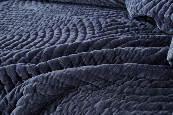 Покривало Velvet Circle 240x260 см La Nuit сірий 