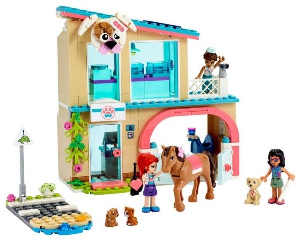 Конструктор LEGO Friends Ветеринарна клініка в Хартлейк-Сіті 41446