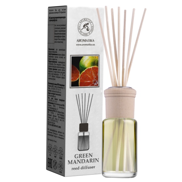 Аромадифузор Ароматика Зелений мандарин (Green mandarine) 50 мл 