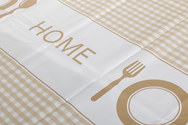 Скатерть Дом 137x110 см бежевый Даріана 