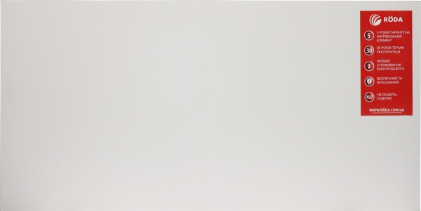 Обогреватель керамический Roda RHP-1000EU панельный