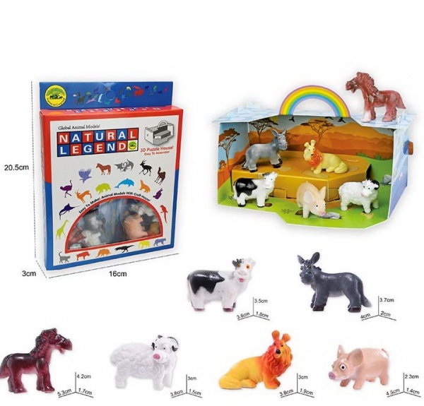 Іграшковий набір Shantou Тварини домашні 3900-4 