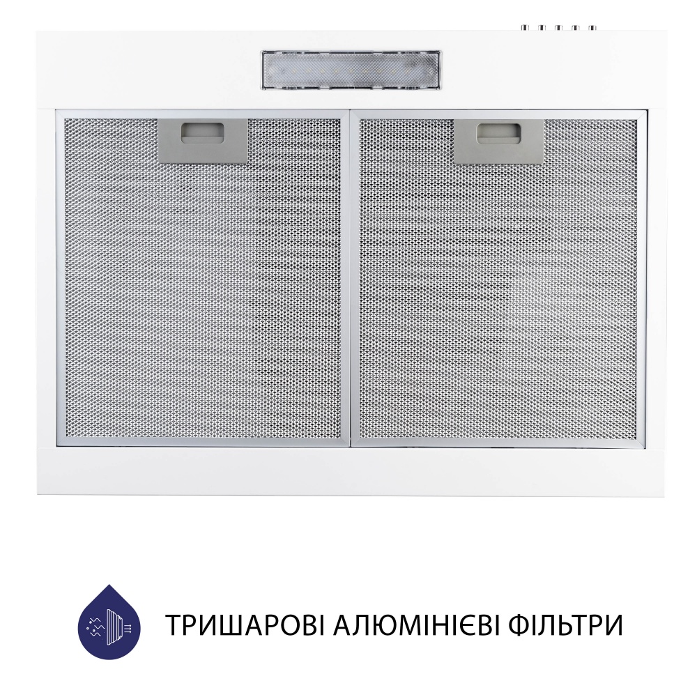 Витяжка Minola HPL 612 WH пласка