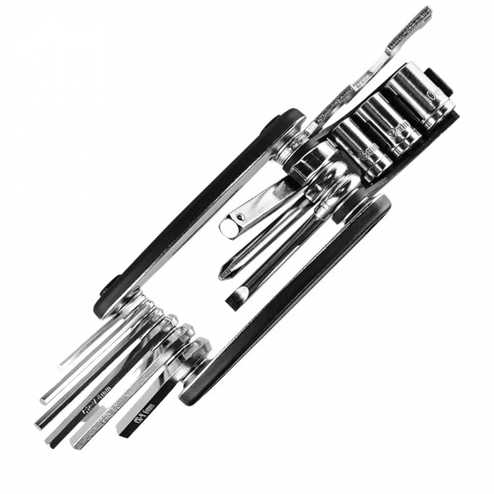 Мультитул велосипедний ROCKBROS 16 в 1 GJ1601 чорний