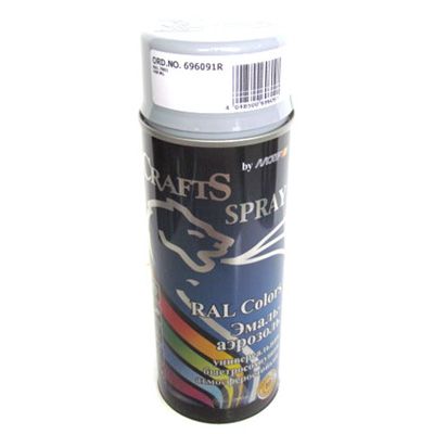 Аэрозоль Crafts Ral 7001 универсальный серебряно-серый 400 мл