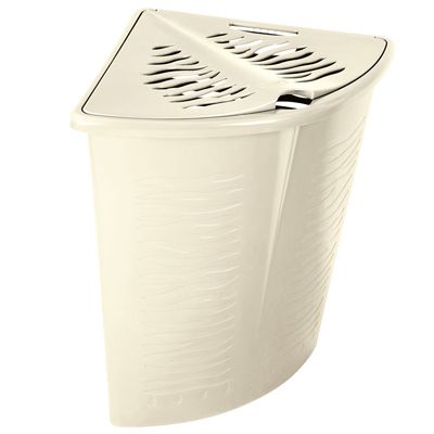 Корзина для белья угловая BranQ Зебра 45 л