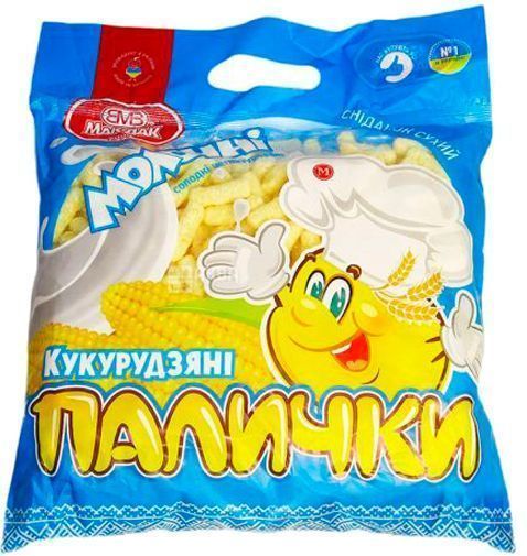 Кукурудзяні палички МАК-ДАК Молочнi 500 г 
