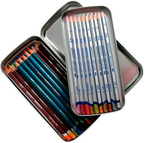 Пенал металевий для олівців Derwent