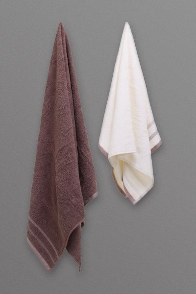 Набір рушників Modern 2 шт. айворі/ шоколадний 