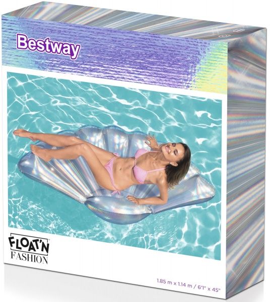 Плот надувной Bestway Ракушка 185x114 см (43414)