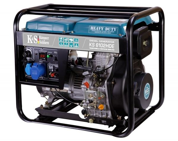 Генератор дизельний Konner&Sohnen KS 6102HDE