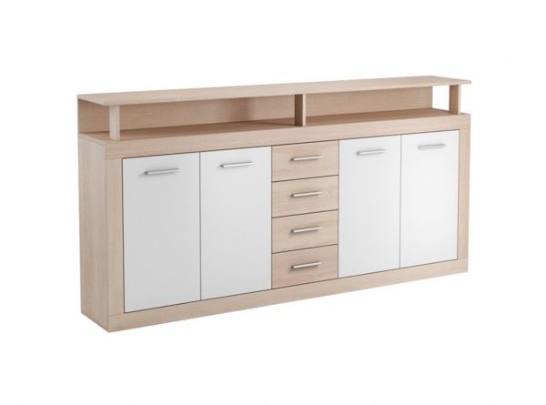 Комод Accord Luna XXL дуб сонома/белый 