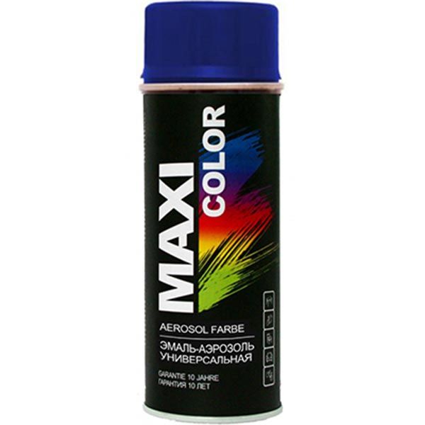 Эмаль Maxi Color аэрозольная RAL 5015 небесно-синий глянец 400 мл