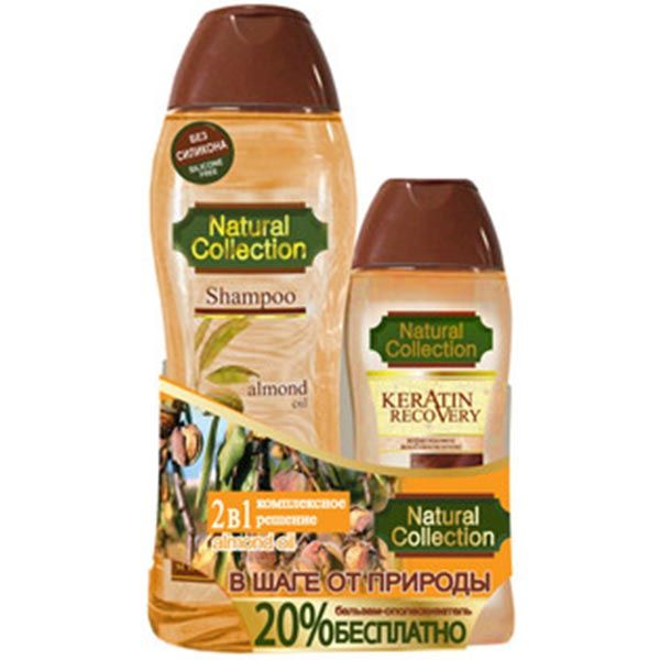 Шампунь Natural Collection Миндаль шампунь + бальзам
