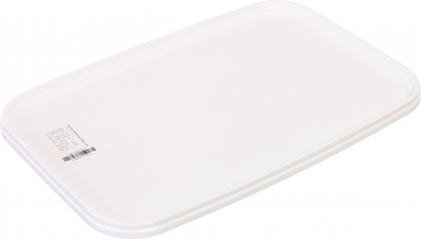 Кришка Пласт-Бокс прямокутна (для відра 10 л 40527472) білий 