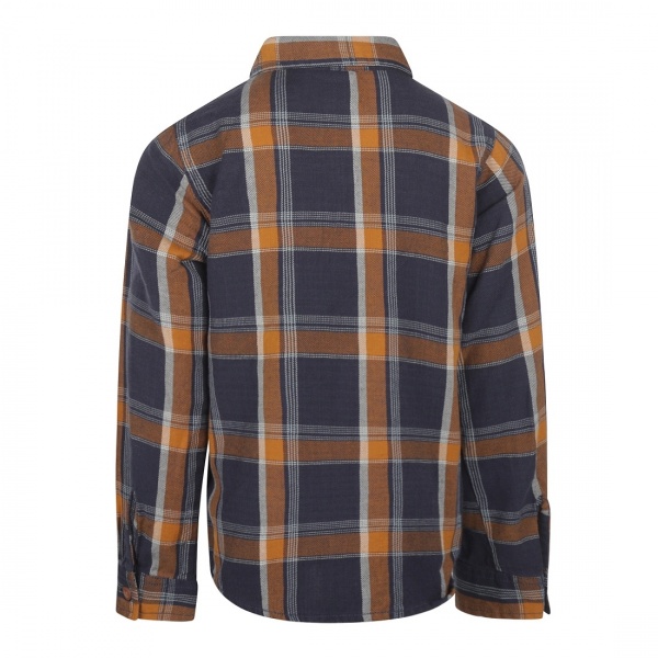 Сорочка NWM в клітинку р.158 темно-синій U44237-1 