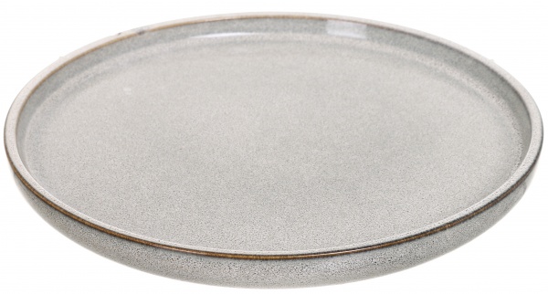 Тарілка обідня Glaze Encient 21,5 см 2 сорт Bella Vita