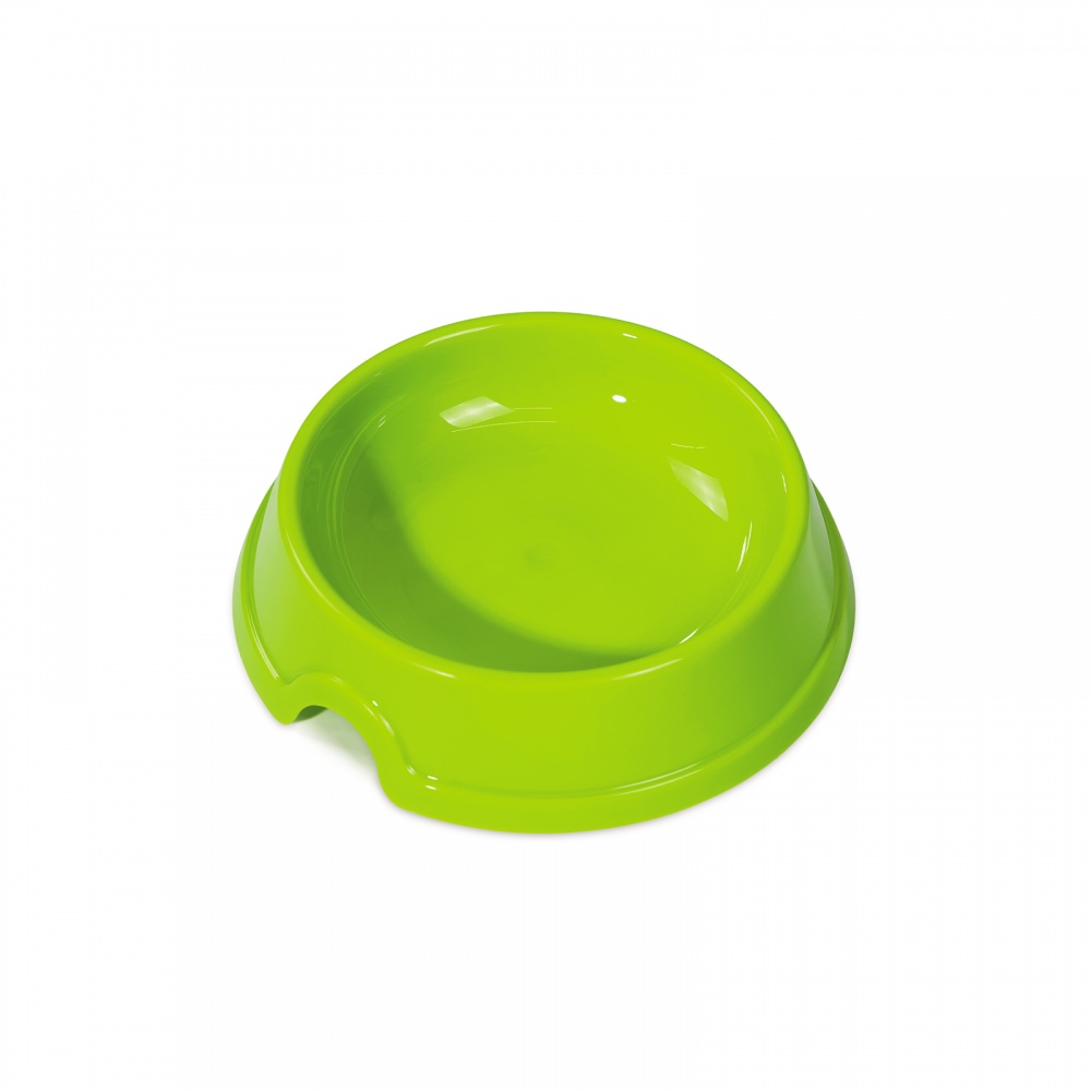 Миска Природа для кота плоска 0,2 л зелена