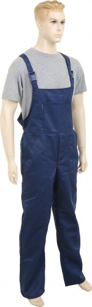 Костюм рабочий Торнадо Евро (куртка и полукомбинезон) рост 5/6 р. 56-58 синий