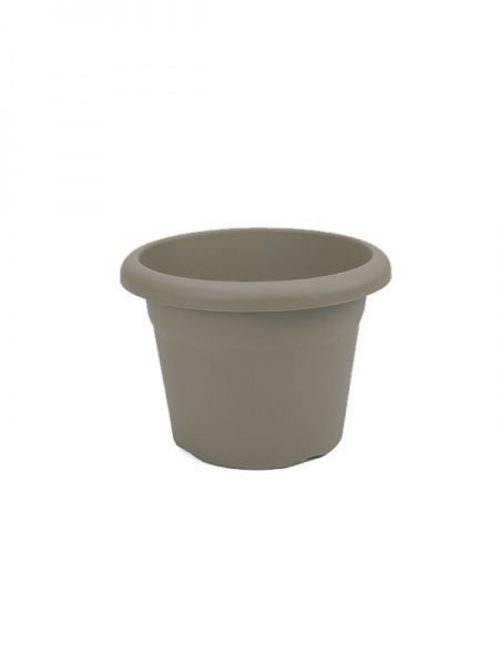 Горщик пластиковий Plastiken Terra Maceta Redonda 7330 круглий 9 л сірий 