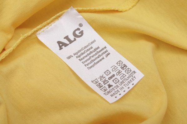 Футболка для мальчика ALG с мотоциклом №2 р.110 желтый 220622 