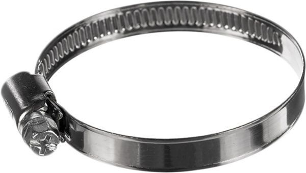 Хомут черв'ячний 16-25 мм нерж