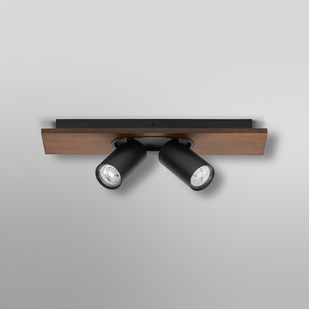 Спот Ledvance Mercury 2x3,4 Вт GU10 чорний