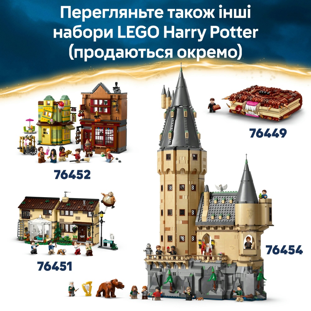 Конструктор LEGO Harry Potter Бук нук: Гоґвортський експрес 76450