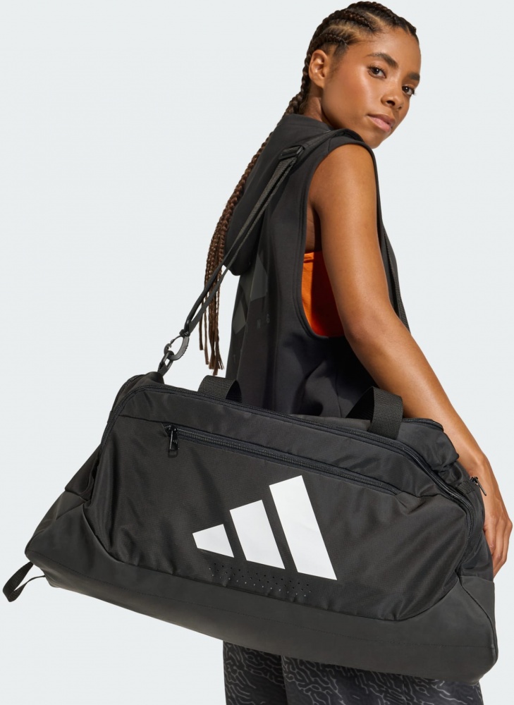 Спортивная сумка Adidas Defender Duffle JZ0607 60,6 л черный