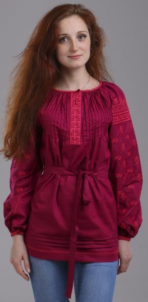 Вишиванка Едельвіка р. XS рожевий 31-17/00 