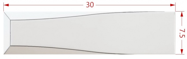 Плитка TAU Ceramica Palmaria Deco 7,5х30 . 