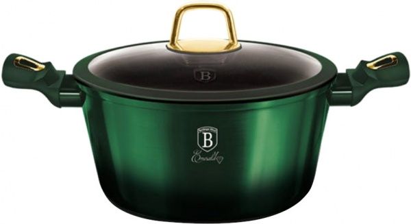 Кастрюля с крышкой Emerald Collection 6,1 л BH 6059 Berlinger