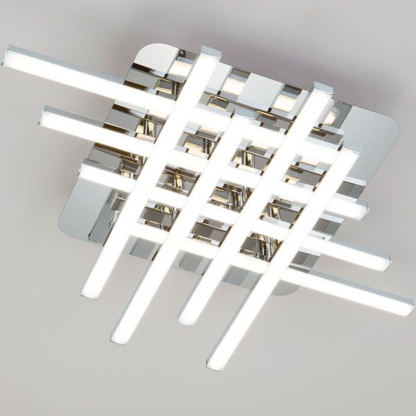 Люстра світлодіодна Strotskis Hi-Tech 48 Вт хром 90020/8 