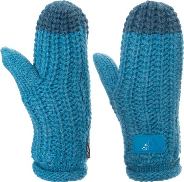 Рукавички Adidas Chunky Mittens AY7868 р. M синій