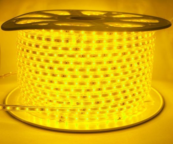 Лента светодиодная Estares 2835 6 Вт IP65 220 В желтый 