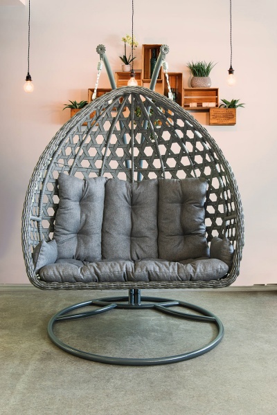 Кресло-кокон Украинские конструкции Мишель полосатая