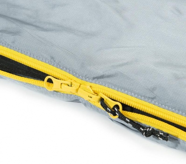 Спальный мешок Naturehike сверхлегкий Lightweight Summer LW180 NH21MSD09, (-3 до +15°C), p. XL, коричневый, 205*85 см.