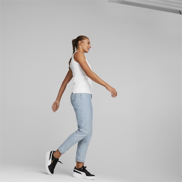 Кроссовки Puma KARMEN WEDGE PUMA BLACK-PUMA WHITE-GOLD 39098501 р.40 черный