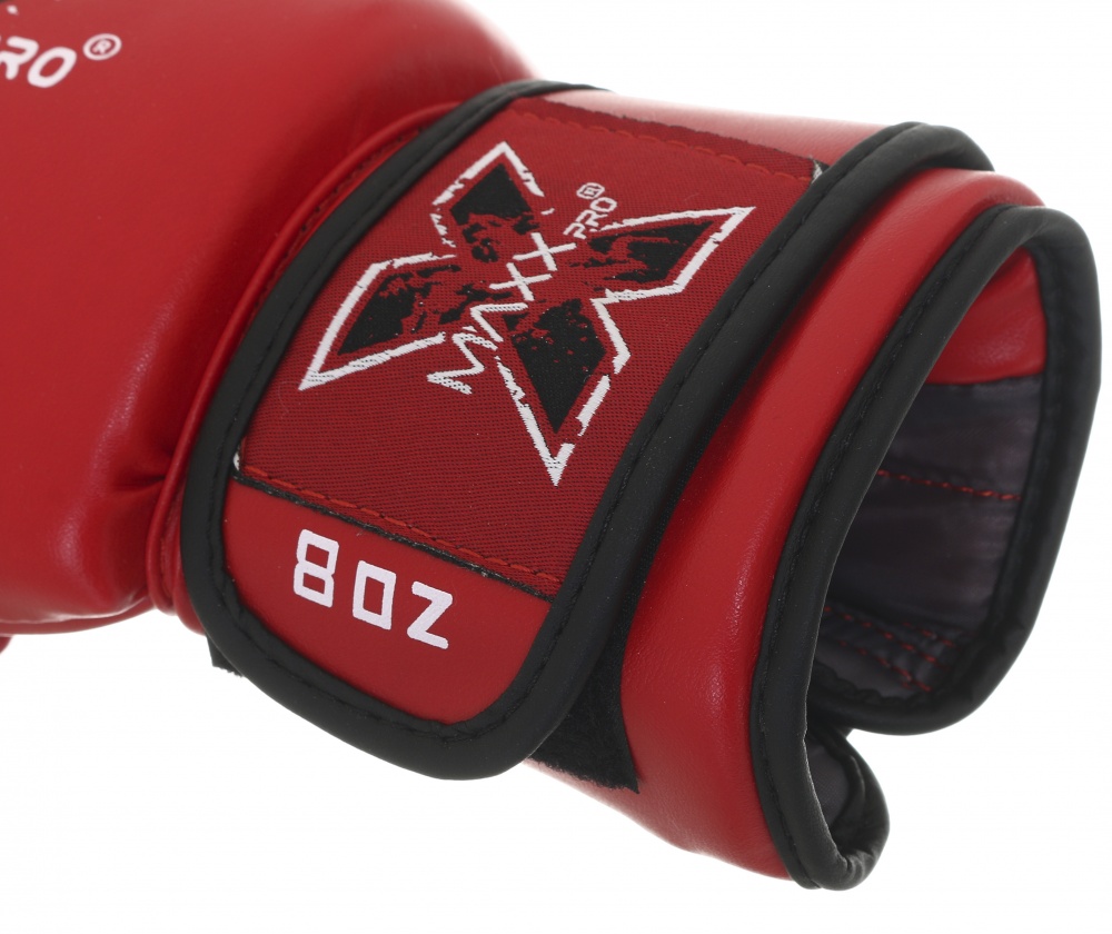 Боксерські рукавиці MaxxPro AVG-616 Red vynil-08 р. 8 8 ozoz Red vynil-08 червоний