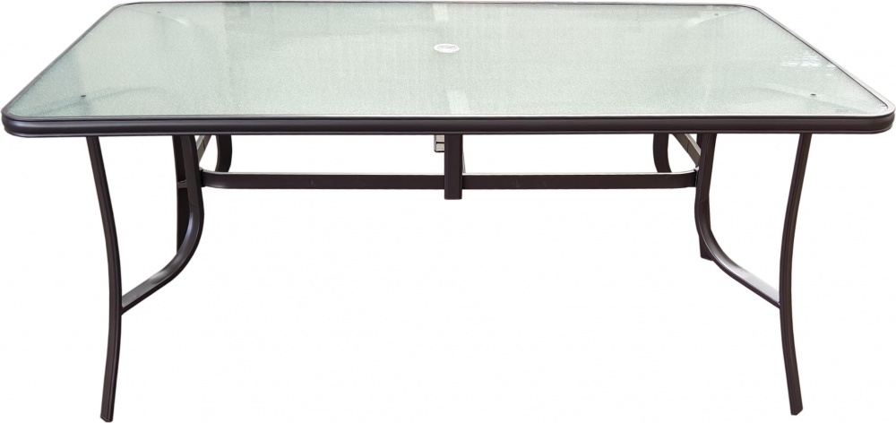 Комплект меблів Indigo Балтімор стіл 183х107 см та 6 крісел коричневий меланж