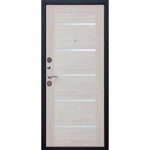Дверь входная Tarimus Гарда Муар лиственница беж 2050x960мм левая