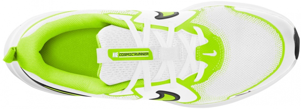 Кроссовки детские Nike Cosmic Runner HM4402-106 р.36 бело-салатовые