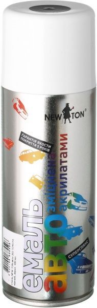 Автоемаль акрилова New Ton 400 мл 202 TOYOTA Чорний