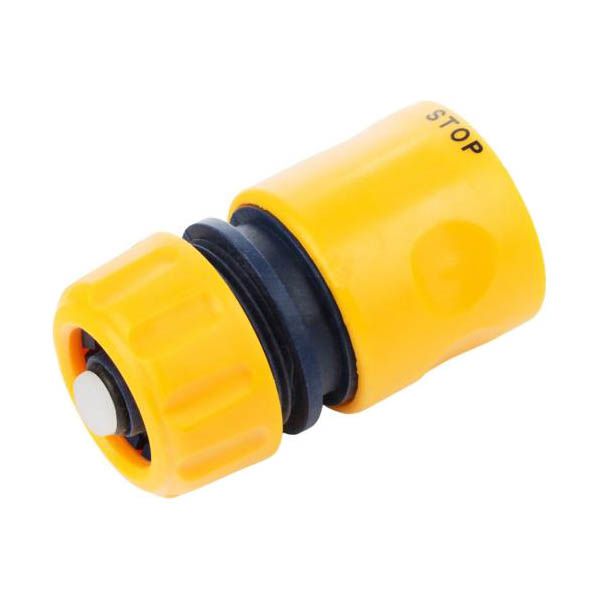 Коннектор для шланга 1/2 Expert Garden DY8011 с аквастопом