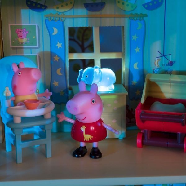 Игровой набор Peppa Pig в гостях у малыша Александра (со светловым эфектом) 